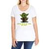 size matters not Ladies Curvy T-Shirt