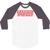 drinking with me pregnancy warning 3/4 Sleeve Shirt