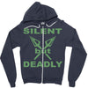 silent but deadly Zipper Hoodie