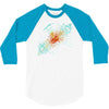 higgs event oil paint 3/4 Sleeve Shirt