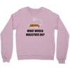 what would macgyver do tshirt funny 80s tv show tee dean richard ander Crewneck Sweatshirt