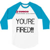 back to the future you are fired 3/4 Sleeve Shirt