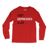 i get deppresed a lot Long Sleeve Shirts