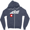 hecho en colorado long sleeve Zipper Hoodie