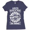 Aries Hated By Many Wanted By Plenty Ladies Fitted T-Shirt