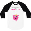 Creating a Lil Monster Baby Girl 3/4 Sleeve Shirt