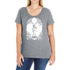 and sit together, now and forever Ladies Curvy T-Shirt