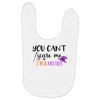 you can't scare me i'm a mother Baby Bibs