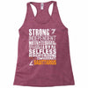 Strong Independent Motivated Sagittarius Racerback Tank