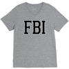 fbi humor V-Neck Tee