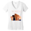 Women's March Women Power Women's V-Neck T-Shirt