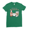 drinking buddies Ladies Fitted T-Shirt