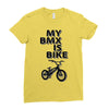my bmx İs bike Ladies Fitted T-Shirt