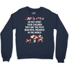 mama bear message Crewneck Sweatshirt