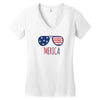 4th of July Women's V-Neck T-Shirt