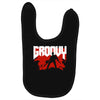 doomy and groovy Baby Bibs