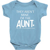 the cool fun and favorite aunt Baby Bodysuit
