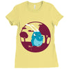 please don&rsquo;t feed the whatever that thing is Ladies Fitted T-Shirt