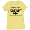 my wife Ladies Fitted T-Shirt