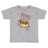 Pusheen the Cat Muscular with Donut Toddler T-shirt