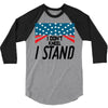 I Don't Kneel 3/4 Sleeve Shirt