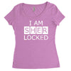 i am sherlocked Women's Triblend Scoop T-shirt