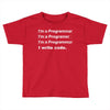 Revolution I Write Code Toddler T-shirt
