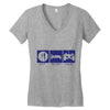 eat,sleep,game Women's V-Neck T-Shirt