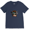 MANIAC OF SKULL V-Neck Tee