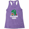 clever girl Racerback Tank
