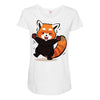 red fox Maternity Scoop Neck T-shirt