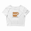 coffee addiction Crop Top