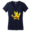 caveman mouse Women's V-Neck T-Shirt