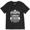 Made In 1943 And Still Awesome V-Neck Tee