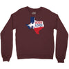 texan boxer lover Crewneck Sweatshirt