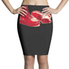 red skinhead bovver boots ideal birthday gift or present Pencil Skirts