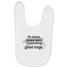 hunting giant hogs Baby Bibs