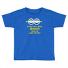 new mens womens kids eye got mad minion skills and stuff funny novelty Toddler T-shirt
