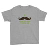mustache pinch Youth Tee