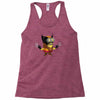 minion wolverine Racerback Tank