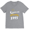 queens are born in 1995 V-Neck Tee