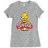 say doh (2) Ladies Fitted T-Shirt
