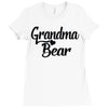 grandma bear Ladies Fitted T-Shirt