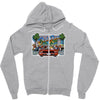 mens retro game out run, ideal gift or birthday present. Zipper Hoodie