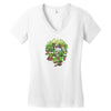 potted friends Women's V-Neck T-Shirt