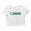 please wait. getting drunk. Crop Top
