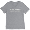 up and dressed V-Neck Tee