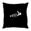 moto cross free style evolution cool Throw Pillow