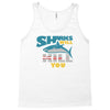 sharks will kill you Tank Top