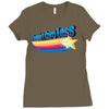 public service announcement Ladies Fitted T-Shirt